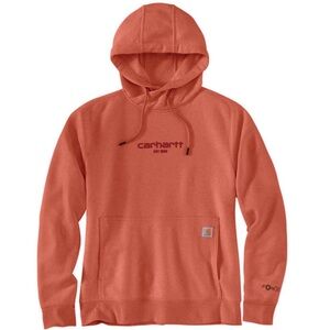 NWT Carhartt forced realaxed women’s Rust Hoodie sweatshirt size XL